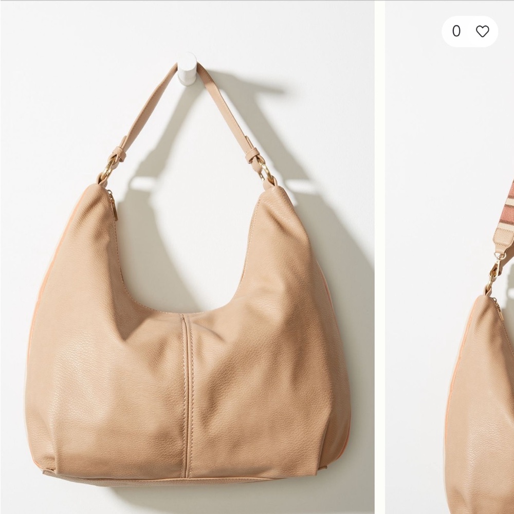 Anthropologie Urban Originals Lila Slouchy Tote Bag